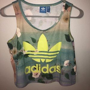 Adidas crop top!